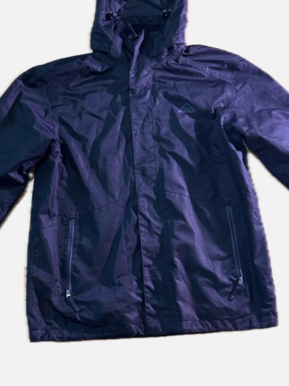 McKinley Waterproof Hooded black Jacket